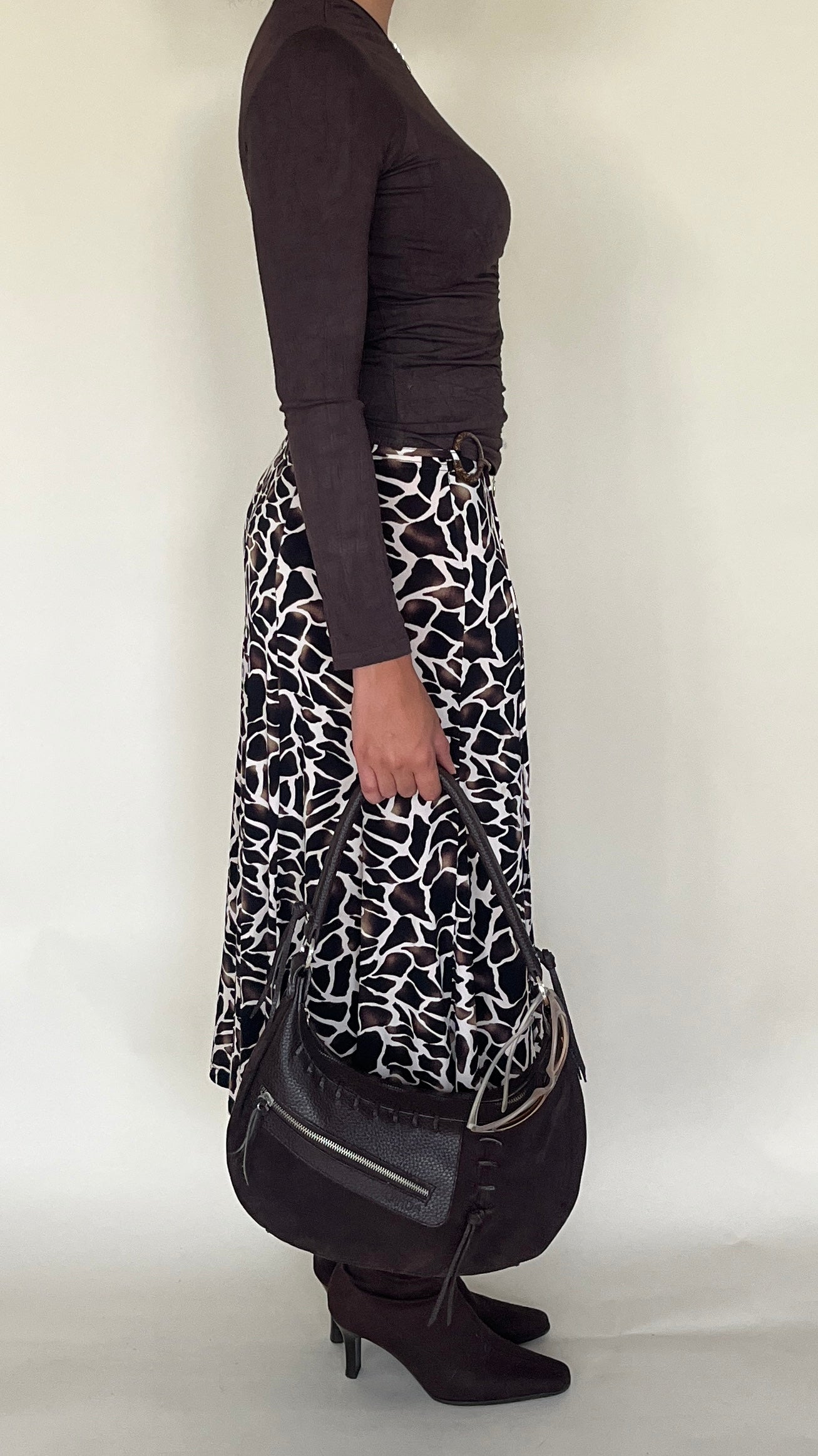 Sac hobo marron