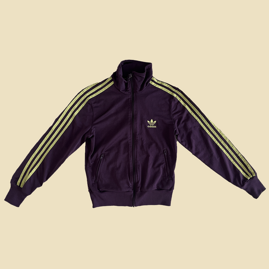 Veste violette Adidas vintage