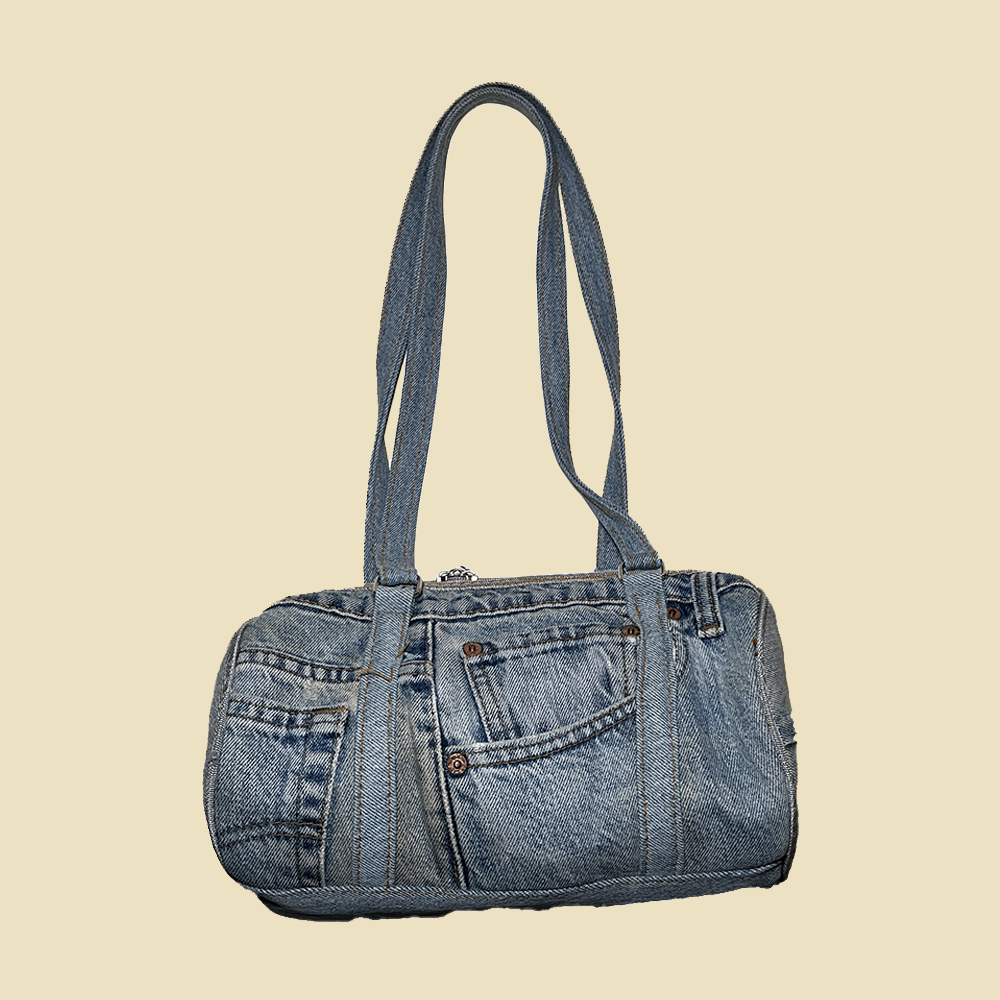 Sac bowling denim vintage