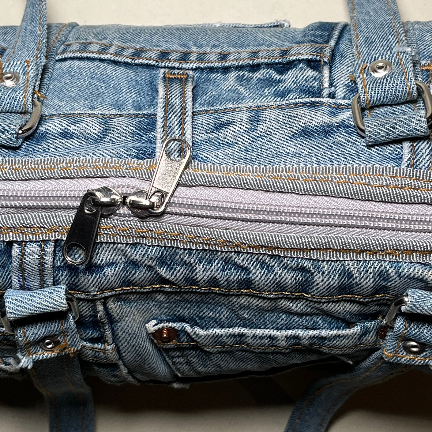 Sac bowling denim vintage