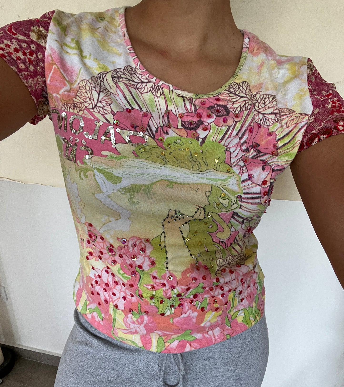 T-shirt féerique pastel