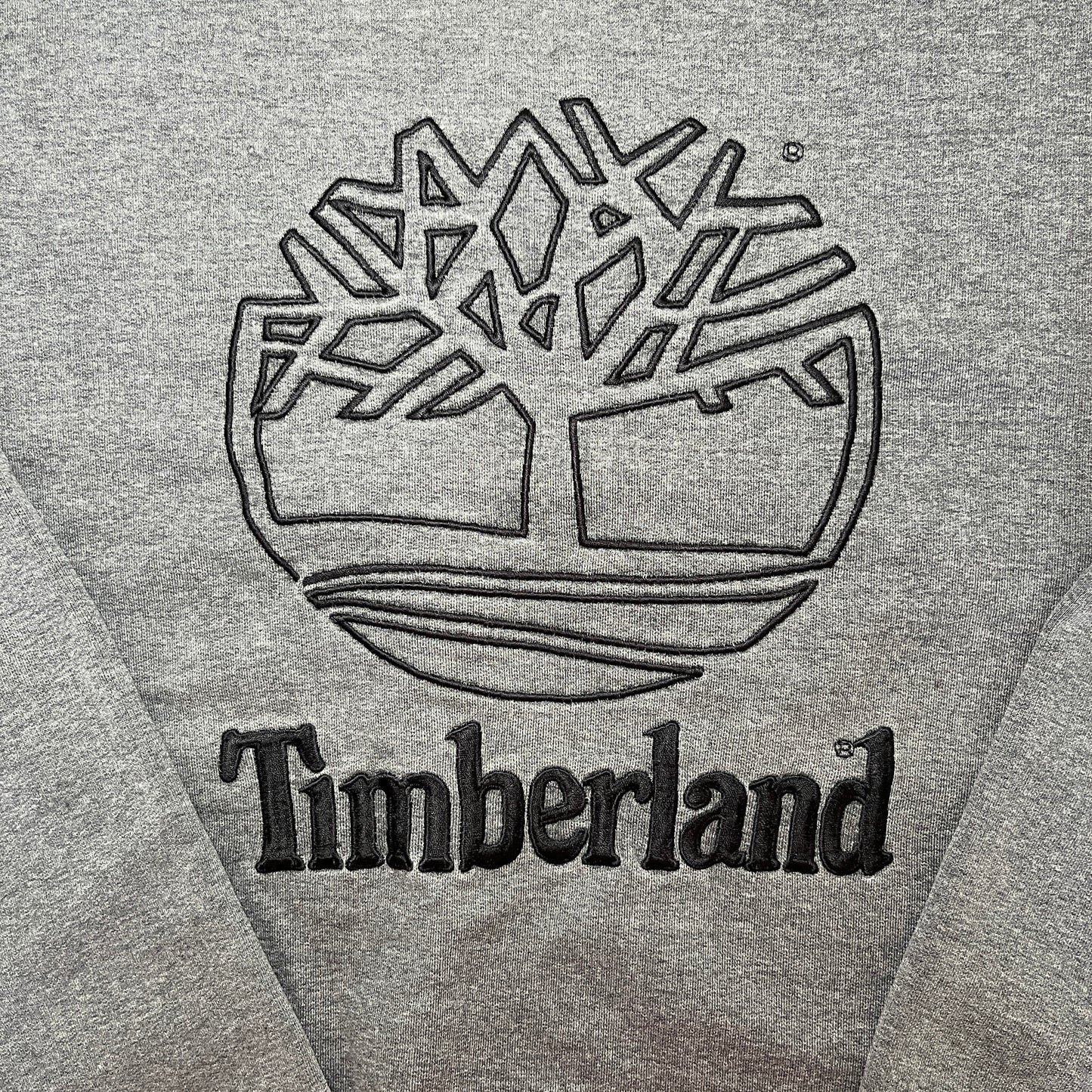 Sweat gris foncé Timberland vintage