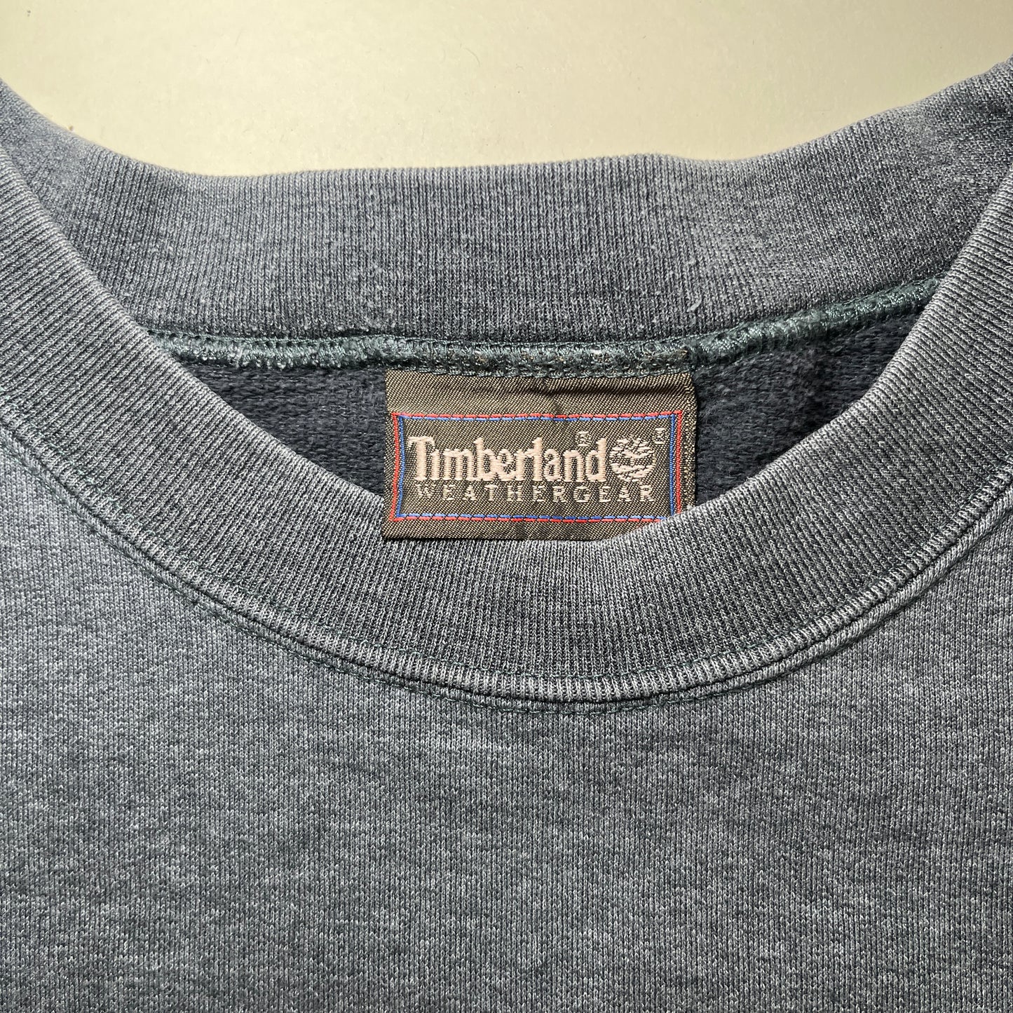 Sweat gris foncé Timberland vintage