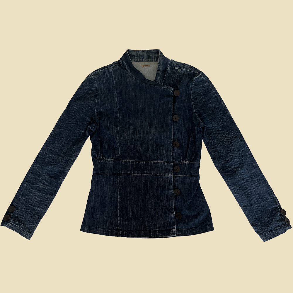 Veste en jean cintrée