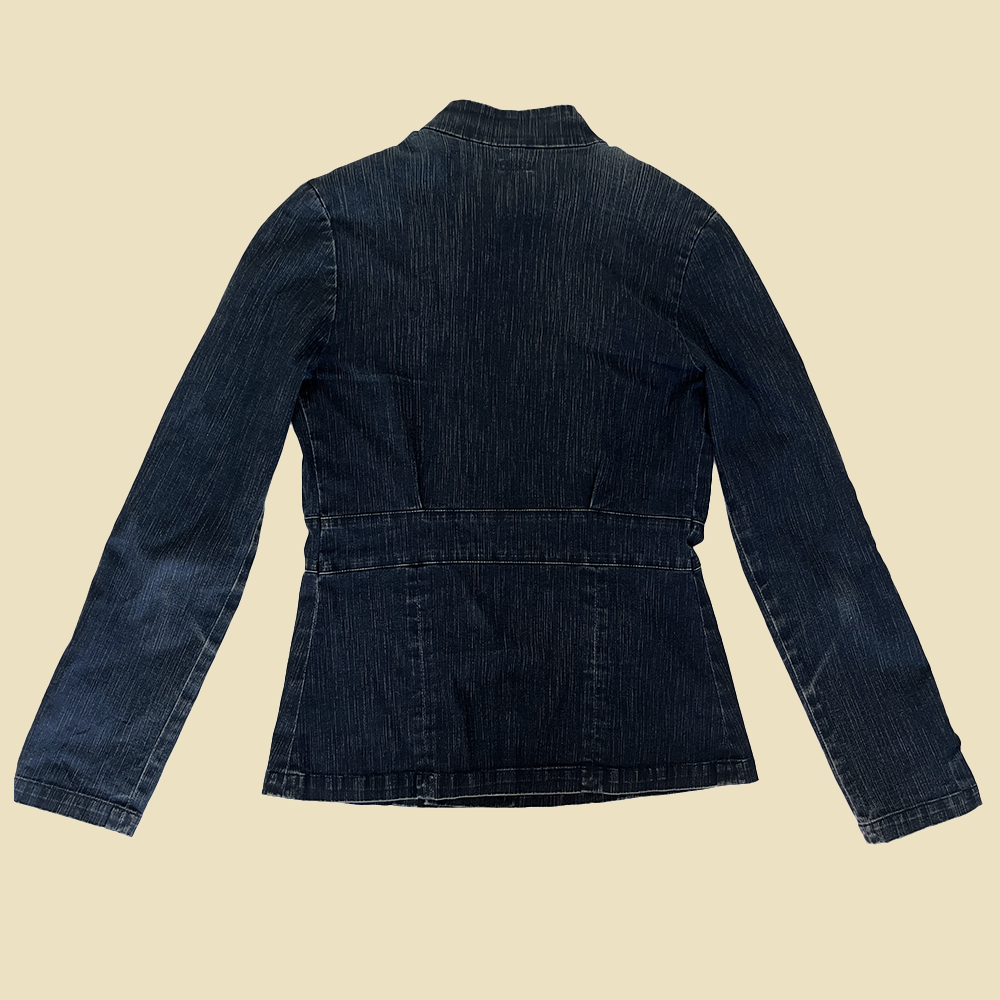 Veste en jean cintrée