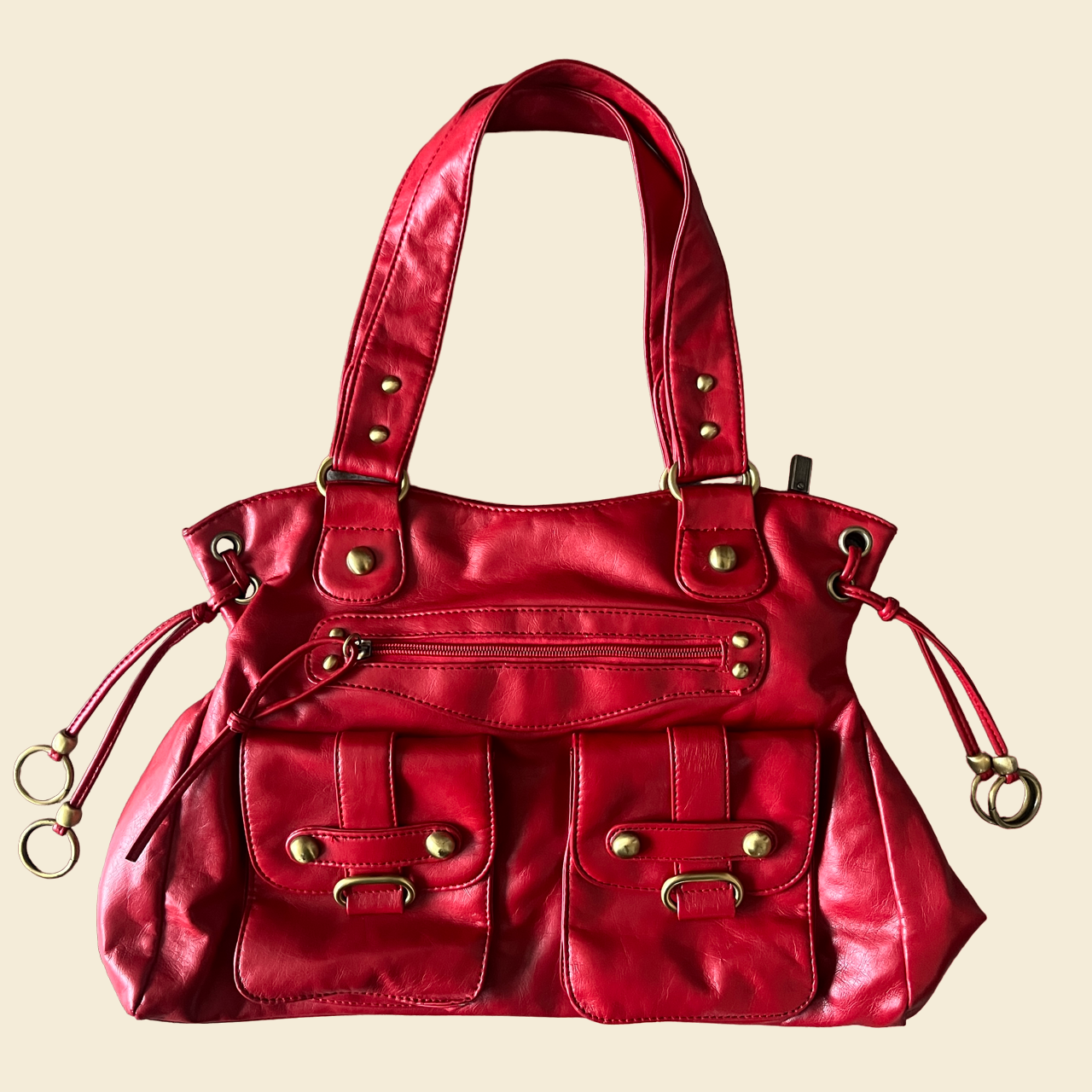 Sac rouge cherry vintage