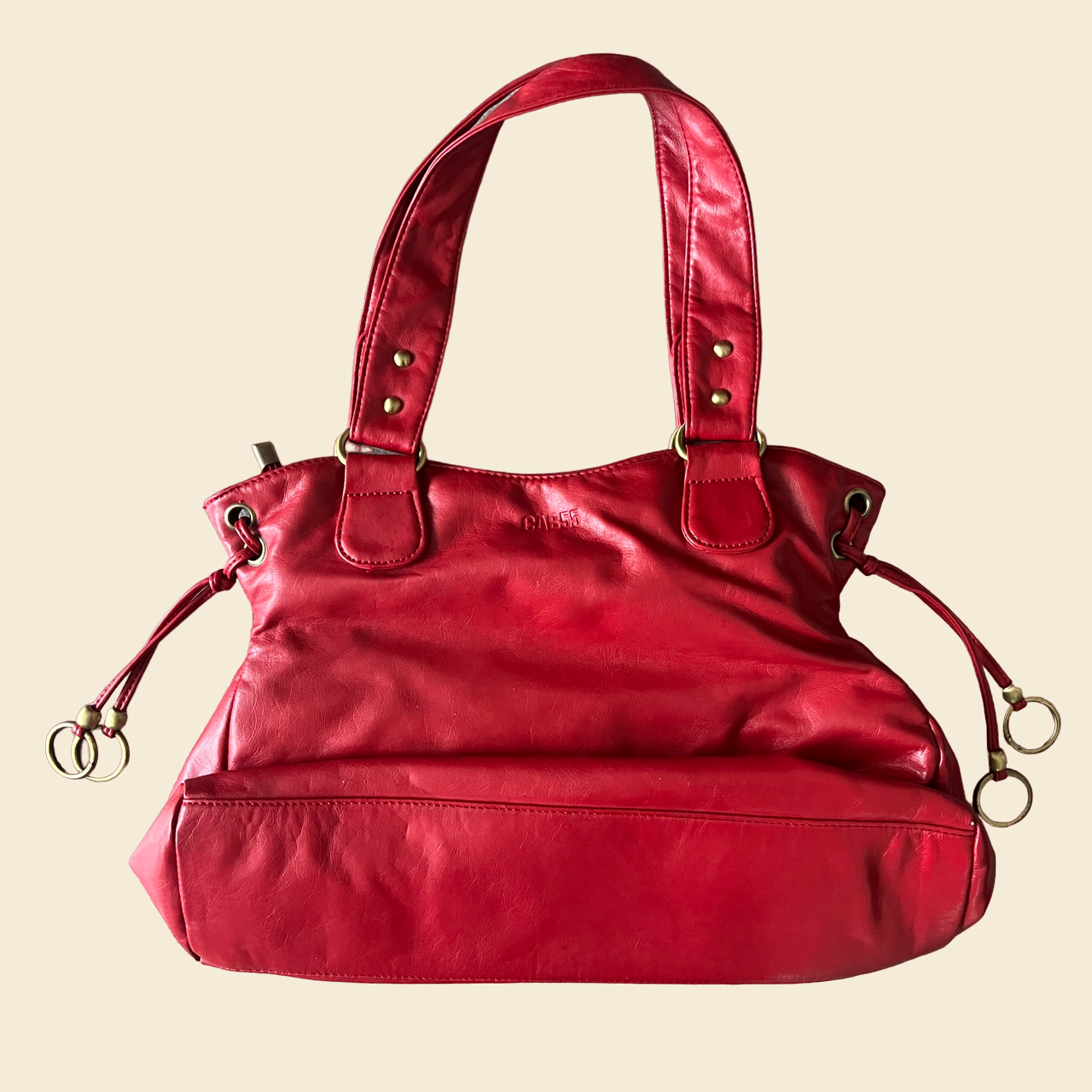 Sac rouge cherry vintage