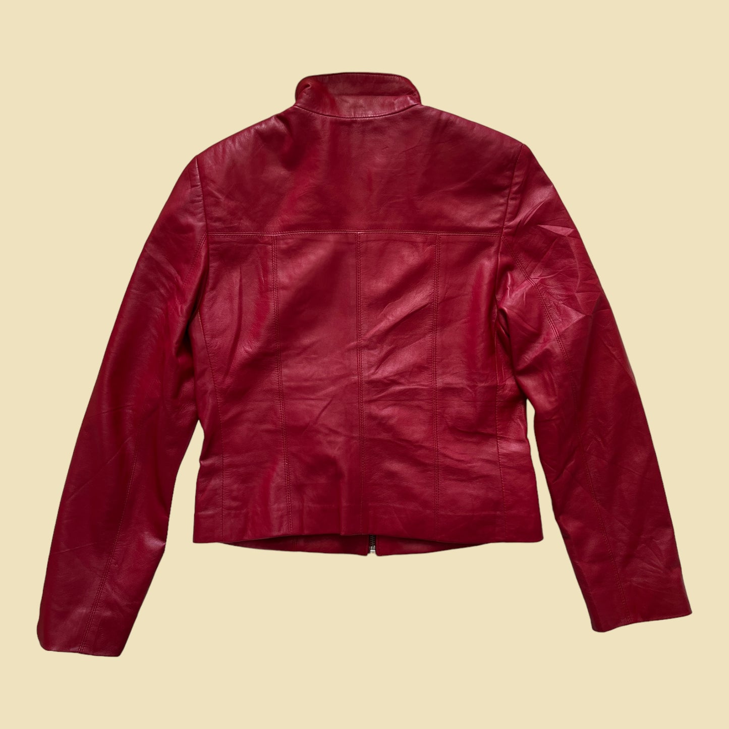 Cherry red jacket